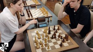 Pair chess. Chizhevskaya & Badalyan vs WFM Fatality & Novikov. Chess Fight Night. CFN. Blitz