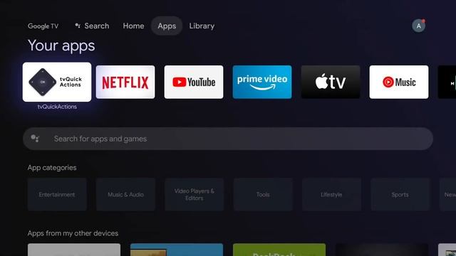 tvQuickActions - button mapper & mouse toggle for Android TV смотреть онлайн