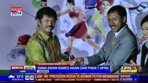 Djoko Pekik: Dana Asian Games Cair 1 April