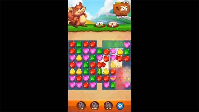 Jewels Match Blast - Match 3 Puzzle Game (Gameplay Android) смотреть онлайн