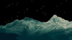 Футаж. Звёздное небо 7