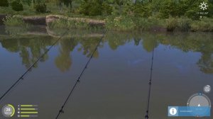 Русская рыбалка 4 - река Вьюнок - Пескарь за островком