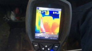 Suzuki Hustler. Температура в салоне кей-кара зимой. Тепловизор.