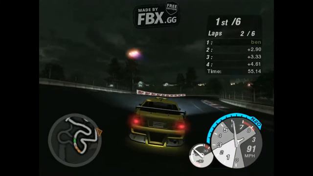 Need for Speed Underground 2 | drag racing my new car and 6 lap url race смотреть онлайн