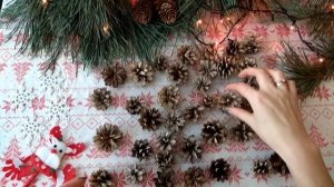 БЕЛЫЕ ШИШКИ ДЛЯ НОВОГОДНЕГО ДЕКОРА. ОТБЕЛИВАЕМ СОСНОВЫЕ ШИШКИ.