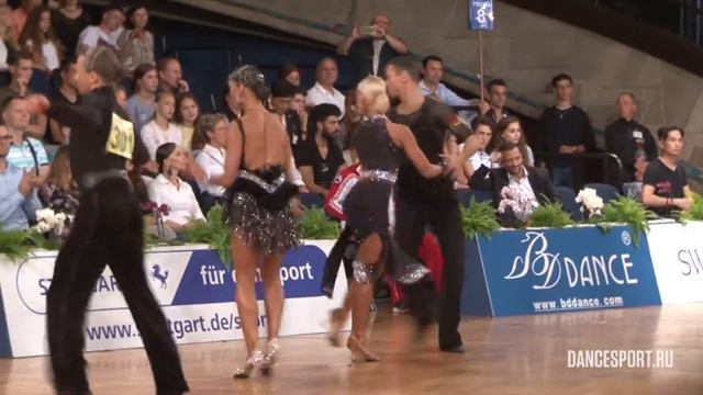 Timur Yusupov - Sofia Kharina | Jive | 1/16 WDSF GrandSlam Latin | GOC 2017 смотреть онлайн