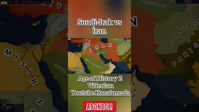 İran vs Suudi Arabistan-Irak | Age of History II