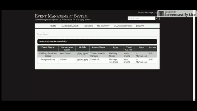 Event Management System | Java JSP Servlet Project Tutorial | Java JSP CRUD Project