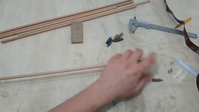 How to Make Crossbow Bolts - Steel Tip Wooden Shaft смотреть онлайн