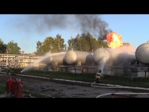 Утро 13 июня 2020. Пожарные продолжают ликвидировать пожар на газораспределительной станции в Казани