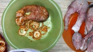 ПРОСТОЙ РЕЦЕПТ! МАРИНУЕМ И ГОТОВИМ СТЕЙК ТОЛСТОЛОБИКА НА СЕТКЕ