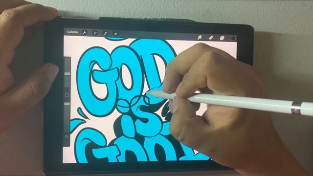 Digital Graffiti with Procreate #01 - God is Good смотреть онлайн