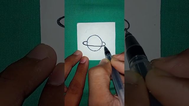 Make A Saturn Tattoo On Paper #Shorts #Howtomaketattoo #Sl_artist 2022