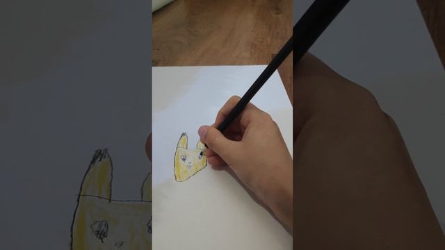 рисуем Пикачу из буквы н. видео моё. породий много смотреть онлайн