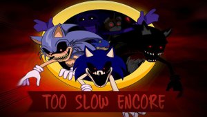 FNF VS SONIC EXE - Too Slow ENCORE (Cover / ReMix)