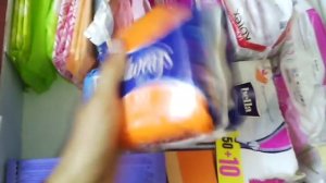 Коробка с прокладками//шкаф с прокладками//мои прокладки//