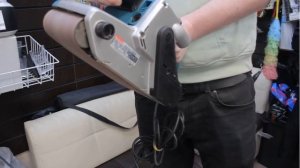 13047 Ленточная шлифовальная машина Makita 9404 Б У сделано в Японии