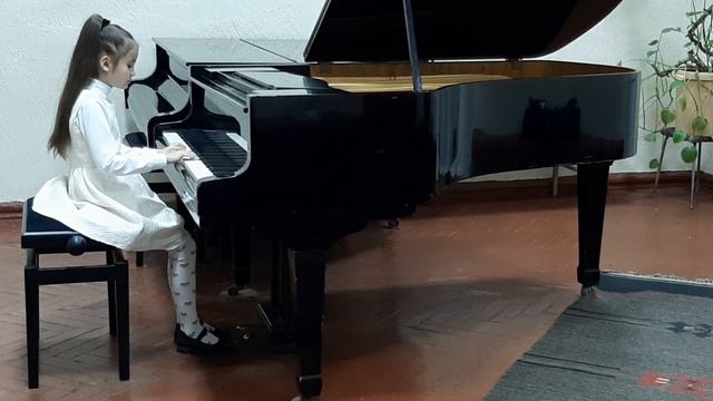 Джеря Эмили 8 лет Johann Friedrich Burgműller "Искренность" Музык. лицей им С. Рахманинова. смотреть онлайн