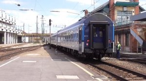 Vonatok Budapest-Nyugati pályaudvaron 3 / Trains in Budapest-West railway station 3