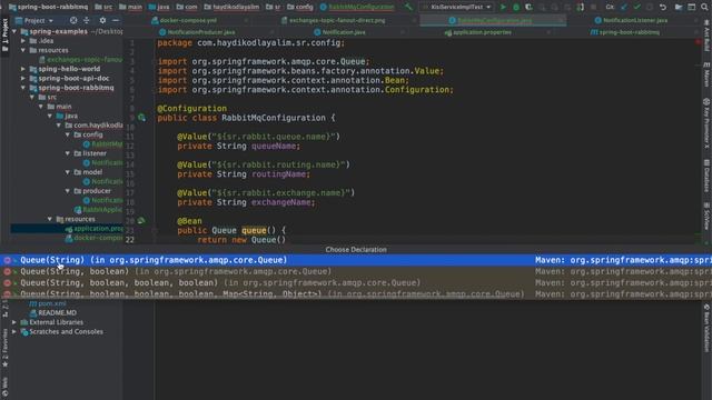 Ders 8 - Java Spring Boot RabbitMQ ile kuyruga nasil mesaj yazip okuruz? смотреть онлайн