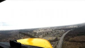 ВЕСЬ ПОЛЕТ ВОКРУГ МОСКВЫ НА CESSNA-172