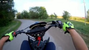 Пакатушки на Ирбис ттр 125