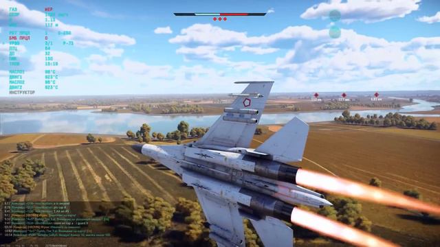 Я поштурмил на Су-27 в ТРБ и ВОТ что получилось.. | War Thunder смотреть онлайн