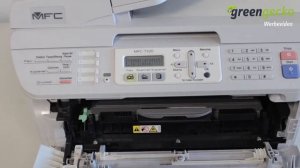 Toner Reset Brother MFC-7320 | Brother Toner TN-2120 zurücksetzen | Resetanleitung green gecko