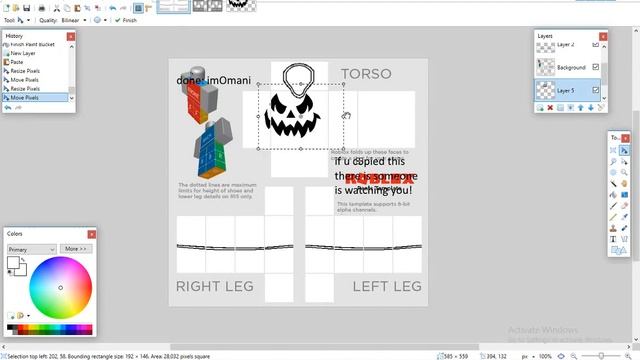 How to make transparent clothes on roblox! смотреть онлайн