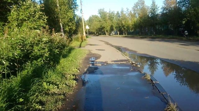 Обзор Города Кеми, центр города Кеми, обзор улиц, домов и... смотреть онлайн