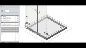 Как рассчитать стеклянные  двери для душевой кабины