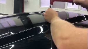 Выравнивание вмятин без покраски