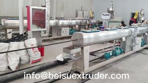 Экструзионная линия для производства пластиковых полиэтиленовых колодцев