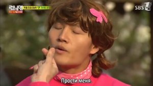 Running Man   Беглецы Ep  297 2  Смешной момент