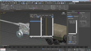 Анимация грузовика от 3ds max до Unreal Engine рендеринг для видео