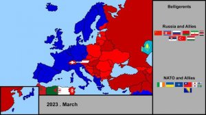 World War 3 Scenario In animated Flags [HD]