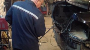 05 - Ремонт задницы Polo Sedan на стапеле