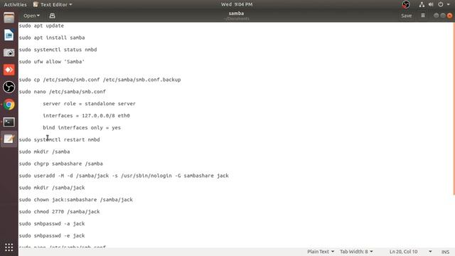 Samba Server(SMB/CIFS) on Ubuntu 18.04 LTS смотреть онлайн