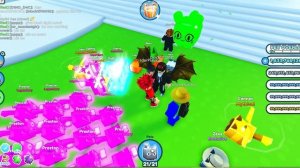 ПОЛУЧИЛ ДВА HUGE GREEN BALLOON CAT В PET SIMULATOR X ROBLOX