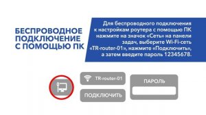 Инструкция по первоначальной установке Wi-Fi роутер Триколор TR-router-01