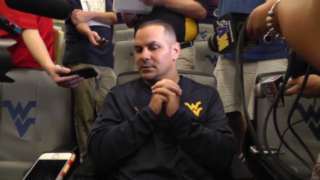 WVU Football: Tony Gibson 9-19-17 смотреть онлайн