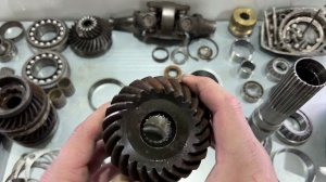 Ремонт угловой колонки VOLVO PENTA DP290.