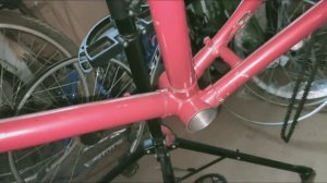 Нарезка современной резьбы на старой раме ХВЗ / Метчик для каретки