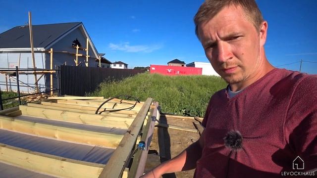 Платформа для мини дома. Утепление смотреть онлайн