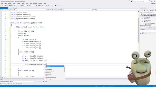 Работа с потоками на C#. Простое многопоточное приложение смотреть онлайн