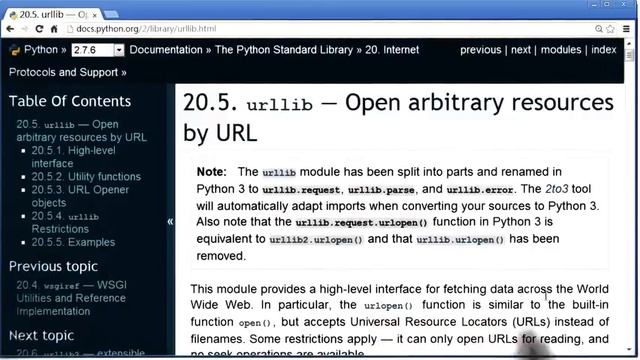 Lesson 2c (Use Classes)_Profanity Editor | 16. Reading Urllib Documentation | Python Programming смотреть онлайн