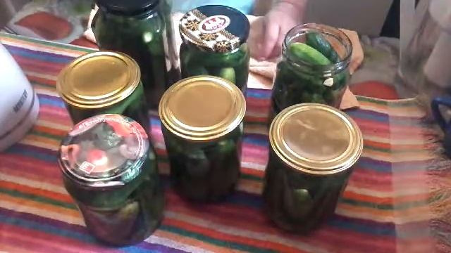 Маринованные огурцы в кислом сладком маринаде