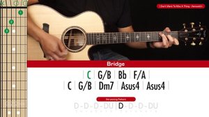 I Don't Want To Miss A Thing Guitar Cover Aerosmith 🎸|Tabs + Chords|