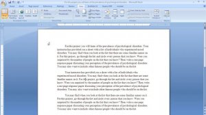 APA Format for Microsoft Word: Margins