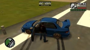 GTA IV: San Andreas Subaru Stunt